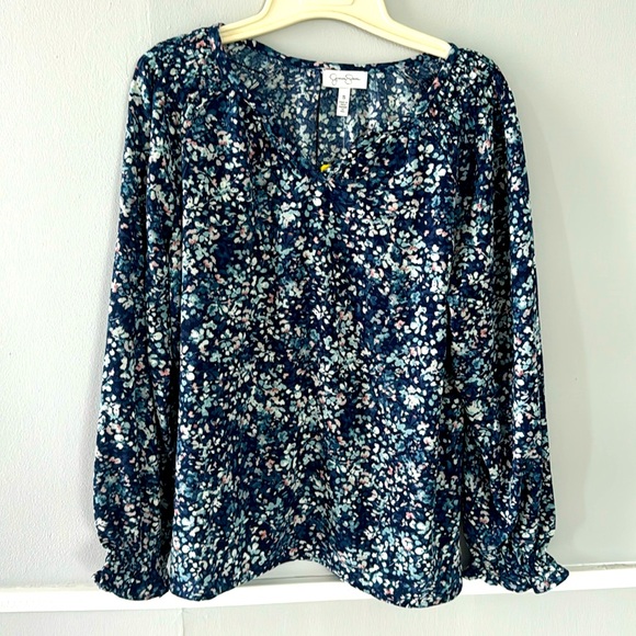 Jessica Simpson Long Sleeve Blouse - Picture 1 of 4